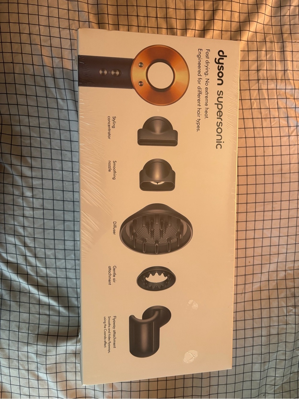 Blue Dyson Supersonic Hair Dryer